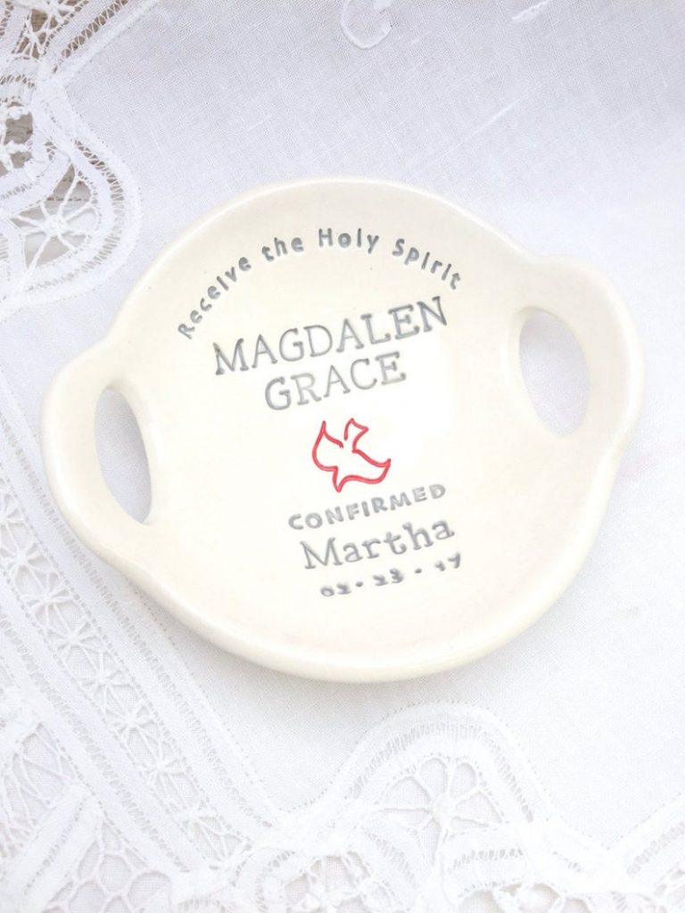 Personalized Confirmation Bowl