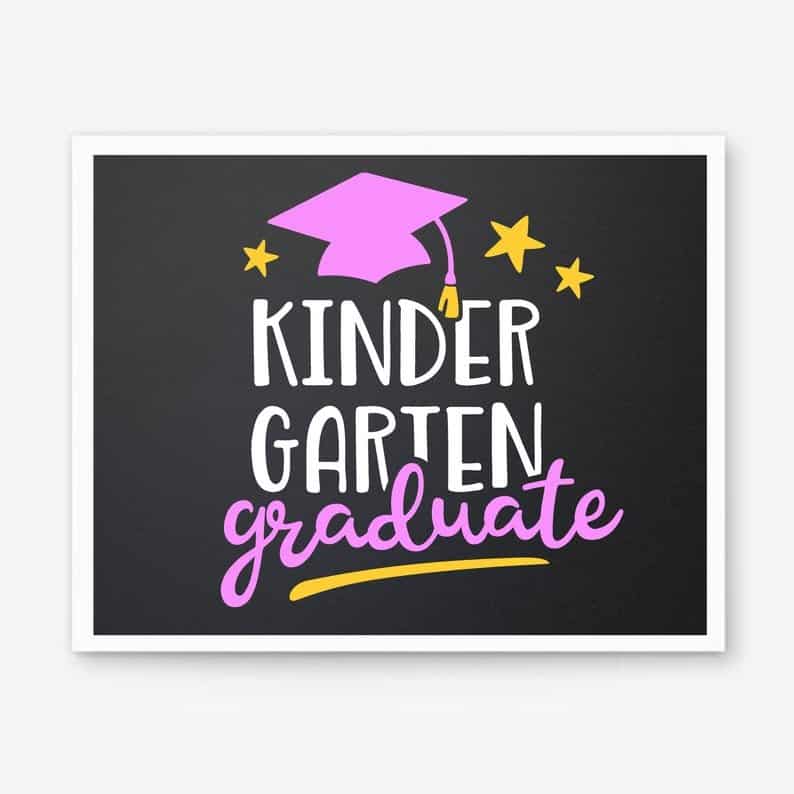 Kindergarten graduation Card 